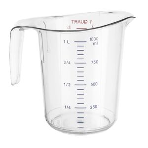 Vogue Polycarbonate Measuring Jug 1Ltr - HW977 - 3