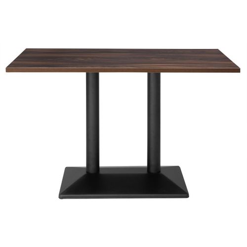 Bolero Indoor Dining Table Dark Wood 1200mm - JB843 - 1