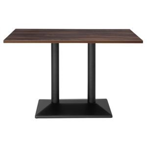 Bolero Indoor Dining Table Dark Wood 1200mm - JB843 - 1