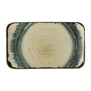 Dudson Harvest Flare Linen Organic Rectangular Plates 270x160mm (12 Pack) - JC611 - 1
