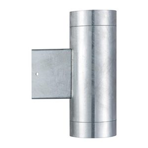 Nordlux Tin Maxi Double Outdoor Wall Light Galvanised - JE856 - 3