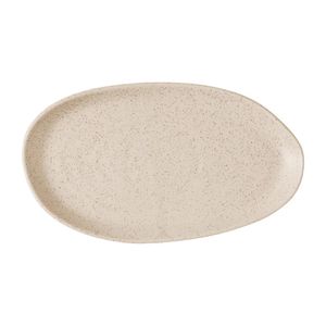 Churchill Stonecast Natural Organic Platters Nutmeg Cream 260x150mm (6 Pack) - JF663 - 1