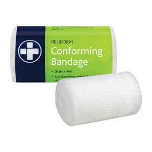 Reliform Conforming Bandages 5cm x 4m (10 Pack) - JF019 - 1