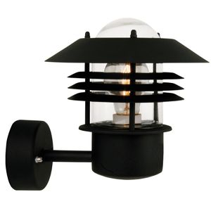 Nordlux Vejers Up Outdoor Wall Light Black - JE863 - 1
