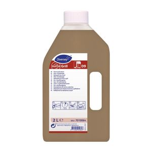 Diversey Suma Grill D9 Heavy Duty Oven & Grill Cleaner 2Ltr (6 Pack) - JE019 - 1