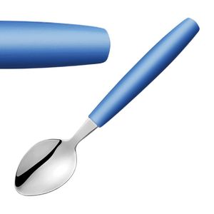 Amefa PIXEL Medium Teaspoons Blue (12 Pack) - JD270 - 1