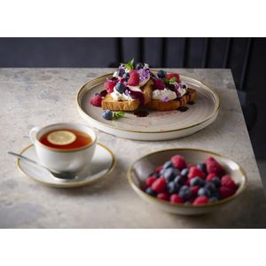 Churchill Stonecast Truffle Evolve Coupe Plates 260mm (12 Pack) - JC736 - 3