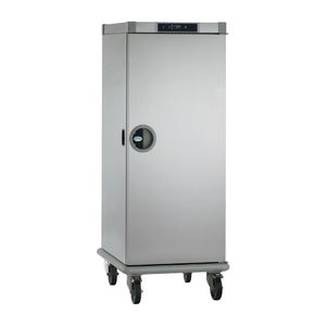 Tournus Roll'Service Heated Banquet Cart Solid Stainless Steel Door 20xGN 2/1 507481AS - JC866 - 1
