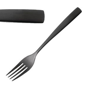 Comas BCN Black Cake Forks (12 Pack) - JC549 - 1