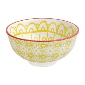 DR775 - Z-DISCONTINUED Olympia Fresca Small Bowls Yellow 120mm - Case - DR775