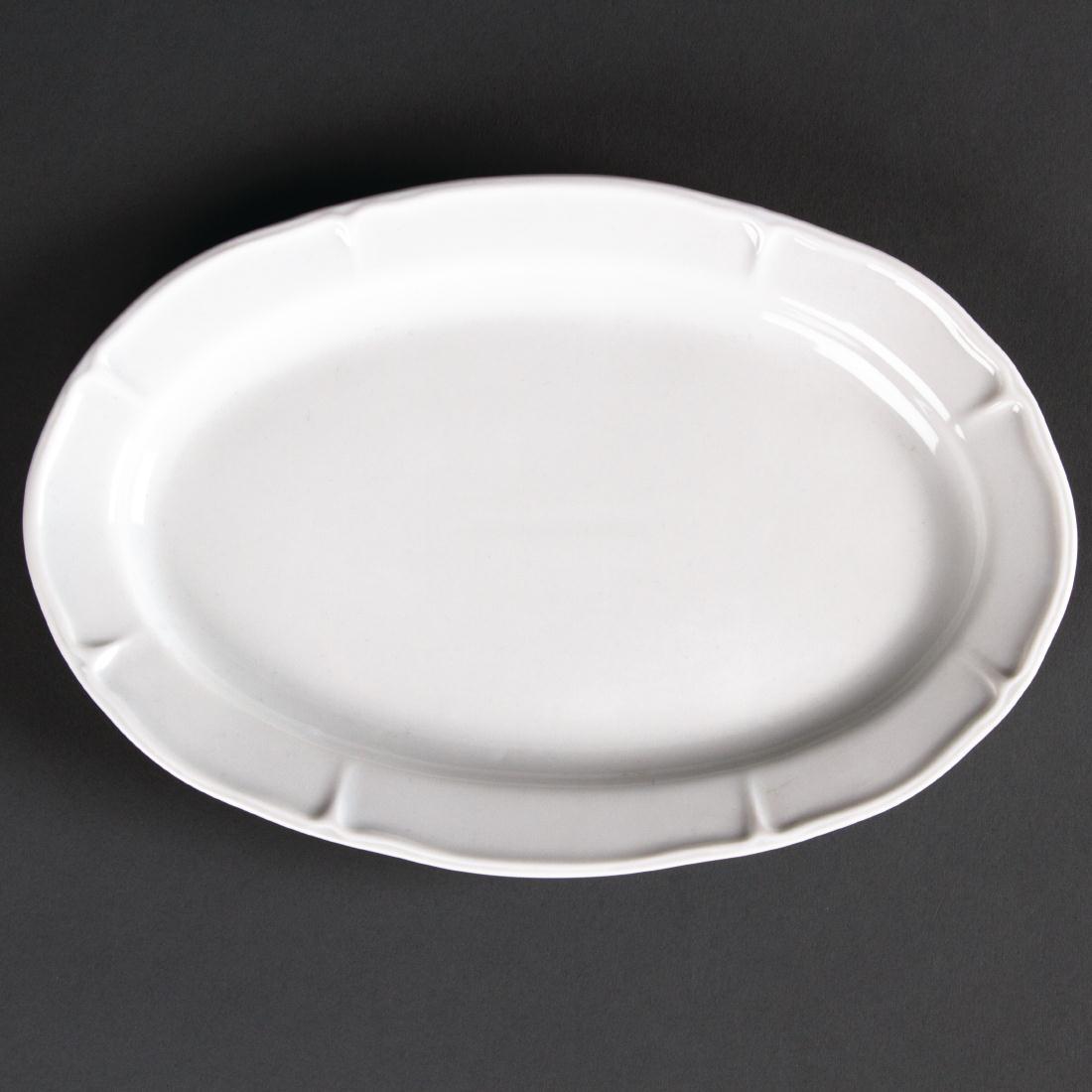 GC700 - Olympia Rosa Oval Plates 229x 154mm - Case - GC700