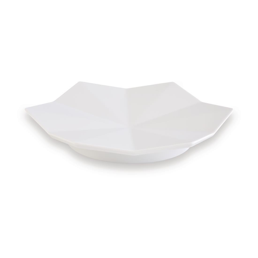 APS+ Medium Lotus Leaf Plate White 175mm - Each - DT781 - 1