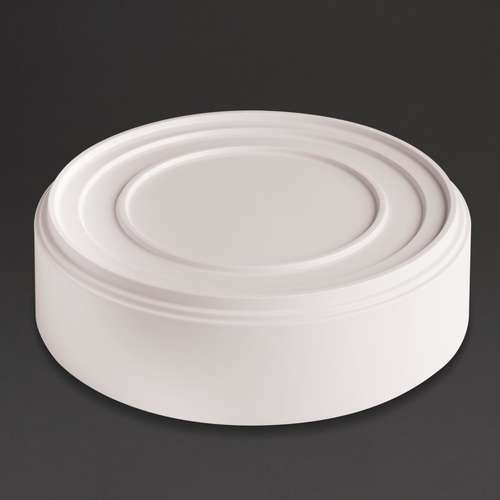 APS Asia+ Deep Bento Box White 230mm - Each - DW105 - 1