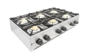 Parry LPG Gas Boiling Hob - AG6HP - 3