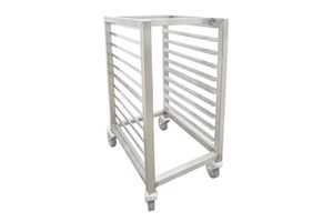 Parry Stainless Steel Gastronorm Pan Trolley - SCT1600 - 7