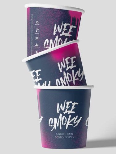 Alcohol Tasting Cups - Custom Printed Tasting Cups - Paper Tasting Cups - Eco Friendly Sampling Cups - Sampling Cups made in UK