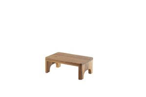 Genware Acacia Wood Buffet Riser GN 1/2 15cm (H) - RSR-WGN12 - 1