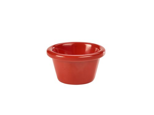 GenWare Melamine Red Smooth Ramekin 59ml/ 2oz (Pack of 24) - S278-05 - 1