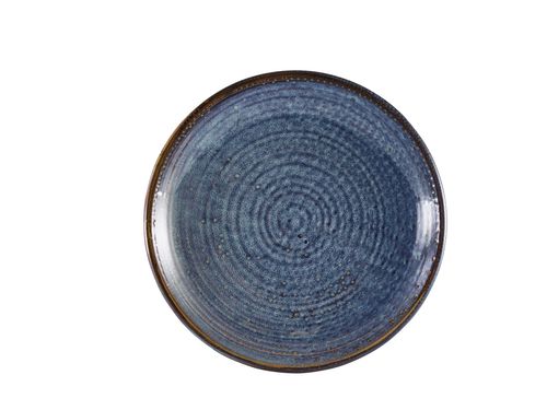 Terra Porcelain Aqua Blue Deep Coupe Plate 25cm (Pack of 6) - DC-PBL25 - 2