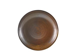 Terra Porcelain Rustic Copper Deep Coupe Plate 25cm (Pack of 6) - DC-PRC25 - 1