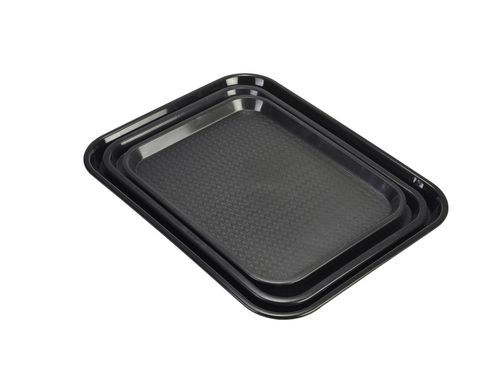 Fast Food Tray Black Small - CT1014-03 - 3