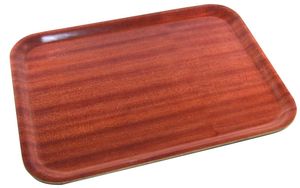 Darkwood Mahogany Tray 36 x 28cm - DT3628 - 3