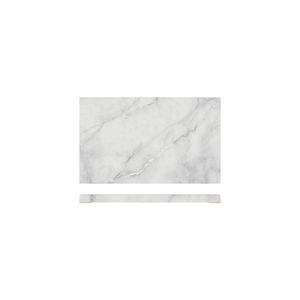 White Marble Agra Melamine GN 1/3 Slab 32.5 x 17.6cm - AG130824 - 1
