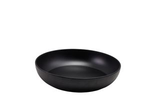 GenWare Melamine Black Jute Buffet Bowl 35 x 7.5cm - JT350902 - 1