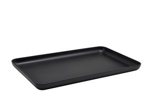 GenWare Melamine Black Jute Platter GN 1/1 - JT110302 - 1