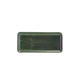 Terra Porcelain Aqua Green Narrow Rectangular Platter 31 x 14cm (Pack of 6) - NR-PAG30 - 3