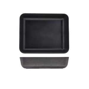 GenWare Melamine Black Jute Deep Dish GN 1/2 - JT120102 - 1