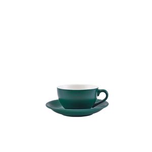 GenWare Porcelain Matt Teal Saucer 13.5cm/ 5.25 (Pack of 6) - 182113MT - 1