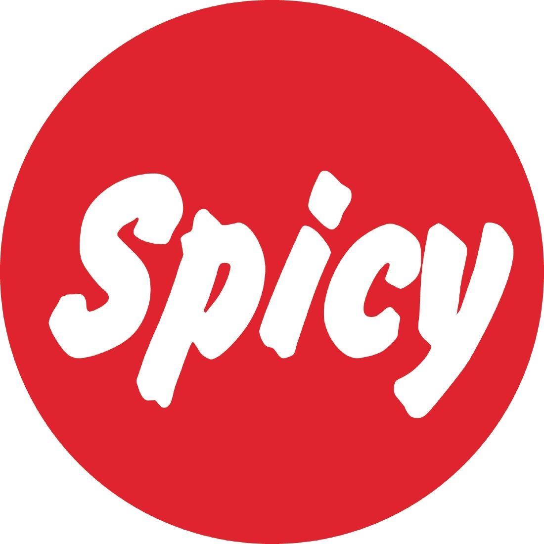 GJ063 - Vogue Spicy Food Labels - Case of 1000 - GJ063