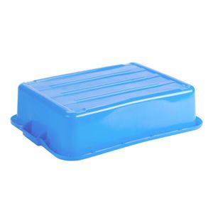 Vollrath Traex® Colour-Mate Blue Food Storage Box 5-inch - 3