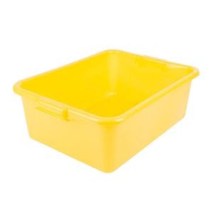 Vollrath Traex® Colour-Mate Yellow Food Storage Box 7-inch - 1
