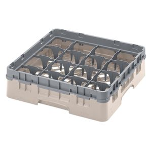 Cambro H92mm Beige 16 Compartment Camrack - 1