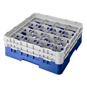 Cambro H133mm Blue 16 Compartment Camrack - 1