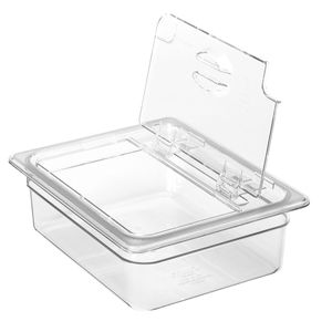Cambro Clear 1/2 GN Notched FlipLid - 3