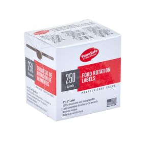 Cambro Full Size Food Rotation Labels Bulk Dispenser Pack - 1