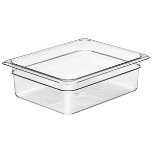Cambro 100mm Deep 1/2 Clear Polycarbonate GN Pan - 1