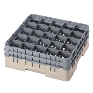 Cambro H133mm Beige 25 Compartment Camrack - 1