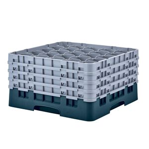 Cambro H238mm Teal 25 Compartment Camrack - 1