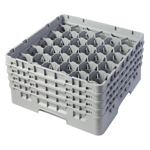 Cambro H215mm Grey 30 Compartment Camrack - 1