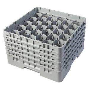 Cambro H257mm Grey 30 Compartment Camrack - 1