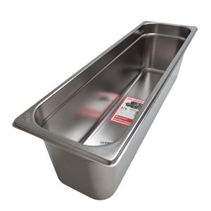 Pujadas GN Pro 150mm Deep 2/4 Stainless Steel Gastronorm - 1