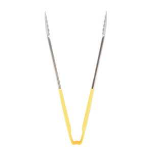Vollrath Yellow One-piece Kool-Touch Utility Grip Tong 406mm - 3