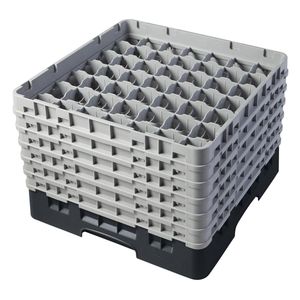 Cambro H298mm Black 49 Compartment Camrack - 1