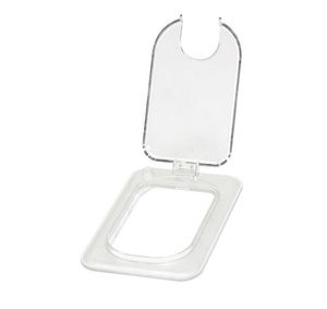 Cambro Clear 1/9 GN Notched FlipLid - 3