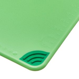 San Jamar Green 18x24 Saf-T-Grip® Cutting Board - 3