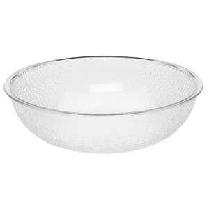 Cambro 3L Clear Polycarbonate Pebbled Bowl - 1